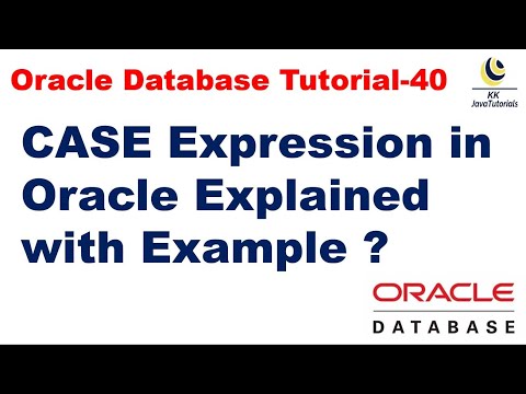 CASE Expression in Oracle Explained with Example || Oracle Database Tutorial
