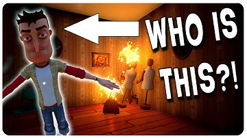 Is This Us?! + Drugging the Neighbor! - Hello Neighbor Alpha 2 Gameplay | Secrets of Basement Ending