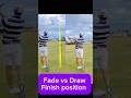 Finish position can influence shape! #golfcoaching #golftechnique #golf #golfskill #golfswing