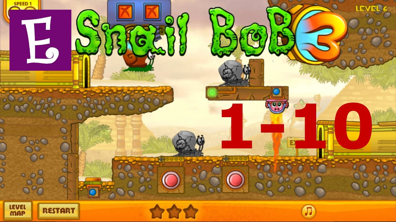 download snail bob 3 egypt journey for free