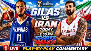🔴LIVE! GILAS PILIPINAS vs IRAN •󠁏 FIBA WORLD CUP QUALIFIERS •󠁏 PLAY-BYPLAY COMMENTARY & SCOREBOARD screenshot 4