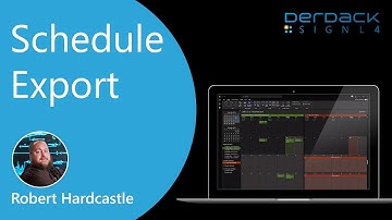 SIGNL4 Schedule Export