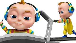 TooToo Boy - Treadmill Episode | Funny Cartoon Animation | Comedy Show For Children