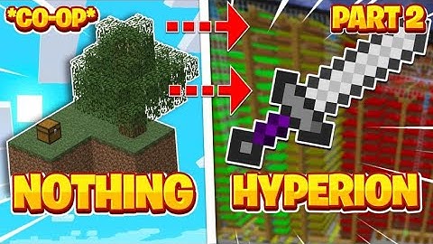 Mega Coop Farming from NOTHING to a HYPERION!! (Part 2) -- Hypixel Skyblock
