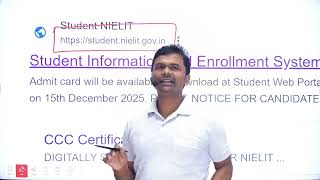 CCC December Exam 2025 || CCC December Admit Card 2025 || #mcitonline