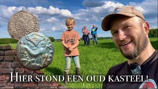 Hier stond een OUD KASTEEL! | Metaaldetectie in Gelderland | 4 mei 2024