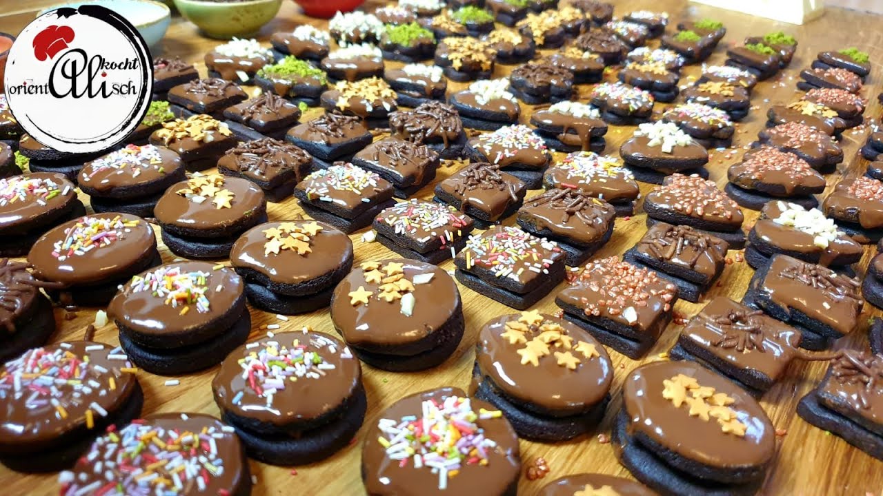 أطيب بيتي فور بالشوكولا بطريقة سهلة جداً وصفة_رائعة /Petit Four  