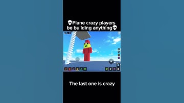 #planecrazy players build anything