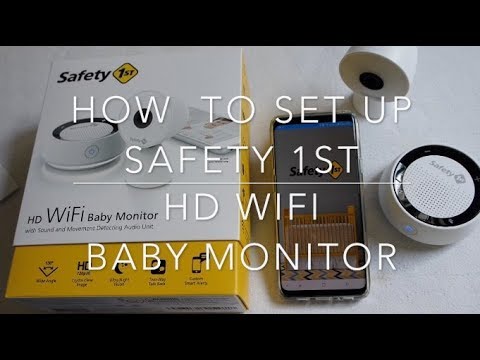 How To Set Up the Safety 1st HD WiFi Baby Monitor