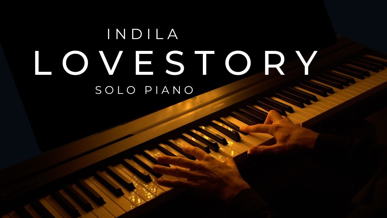 Love Story - Indila Piano Cover | Relaxing Ambience
