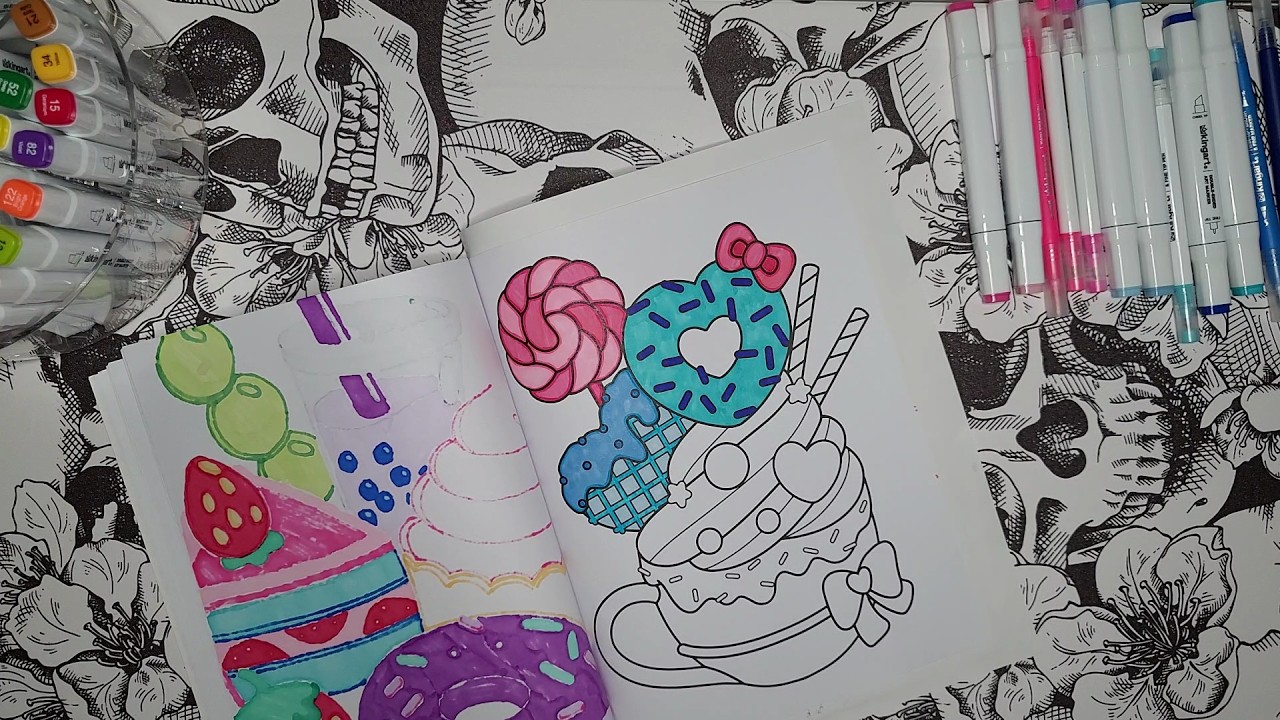 Color With Me - Cup of Sweets - Only Pink & Blue