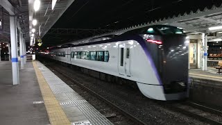 【2022/12/15 篠ノ井線・中央東線方面へ向かうE353系】特急あずさ54号(上り 54M・松本→新宿) 松本駅2番線より発車