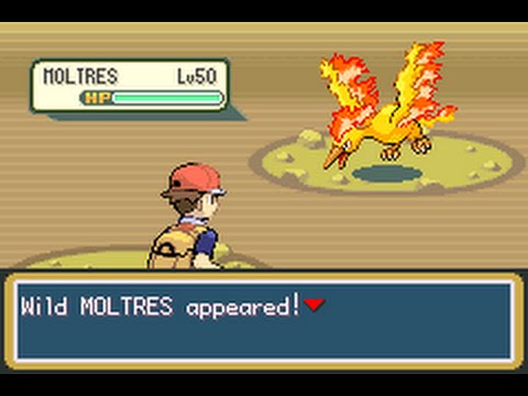 How to capture Moltres in Pokemon Fire Red - Quora