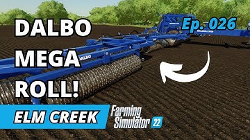 Testing Out The DALBO MEGAROLL! - Elm Creek 026 - Farming Simulator 22 Gameplay - PS5 FS22
