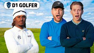 We Challenged The #1 Ranked D1 College Golfer...(INSANE HOLE OUT!)