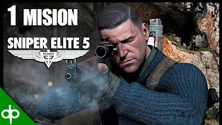 SNIPER ELITE 5 Gameplay Español | Campaña Misión 1 Walkthrough Sigilo (PC 4K 60FPS) #PCGamePass