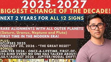 Saturn Conjunct Neptune - Next 2 Years For All 12 Zodiac Signs 🚀  2025-2027 Tarot Horoscope