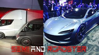 Tesla Semi Event Highlights and Roadster Test Ride