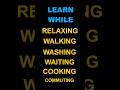 Stop Wasting Your Daily Life! 🧠 (Hands-Free Learning) #languagelearning #memorization #lifehacks