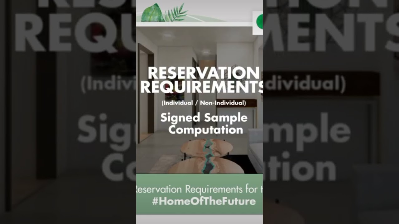 Reservation Requirements!!!