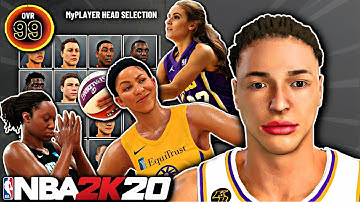 BEST FEMALE FACE CREATION ON NBA 2K20! | LEAKED 2K21 GAMEPLAY! FEMALE MYPLAYER ON 2K!!