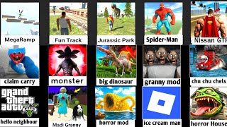 Roblox Big Dinosaur HUNTING ME In Indian Bikes Driving 3D! 😱🦖 (New Update #6) screenshot 2