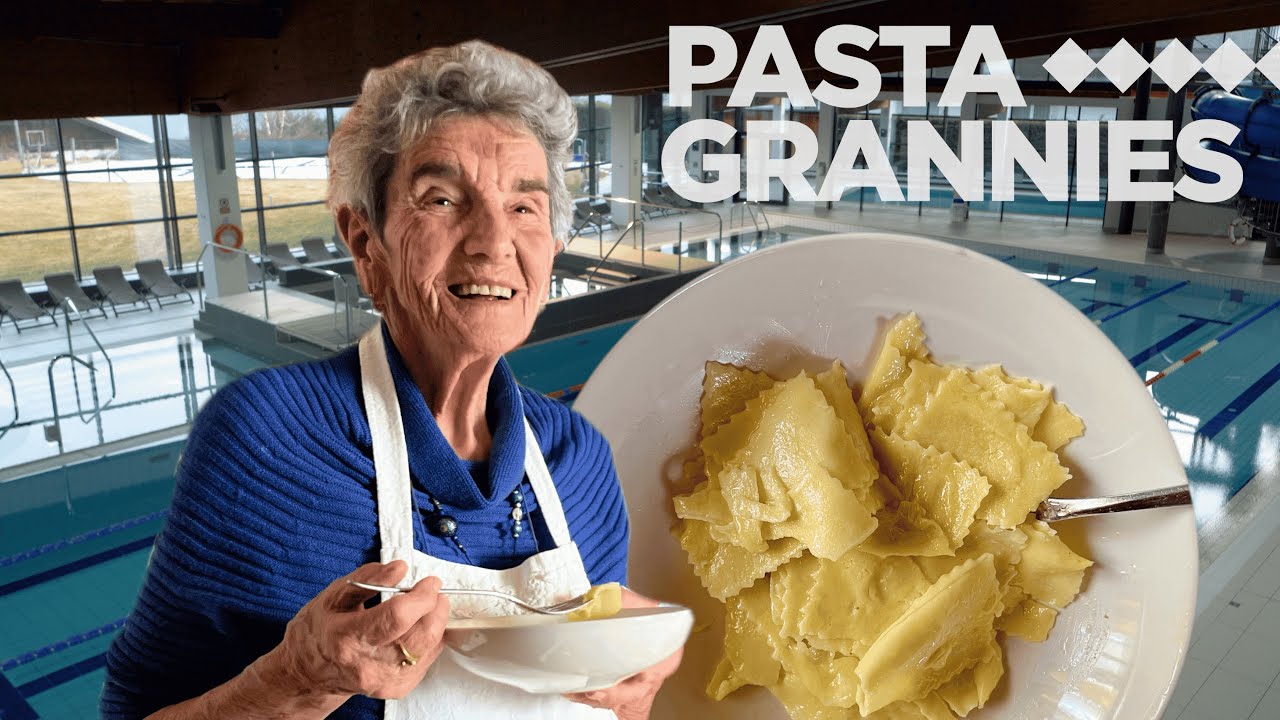 90yr old Augusta makes an easy cheesy pasta called menudoli! | Pasta Grannies 90yr old Augusta makes an easy cheesy pasta called menudoli! | Pasta Grannies