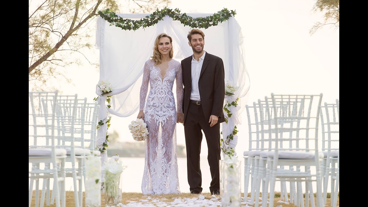 romantic wedding in Greece