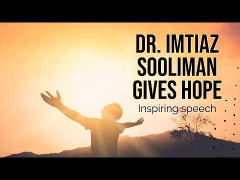 Powerful & inspiring | 'There is hope for South Africa' - Dr. Imtiaz Sooliman