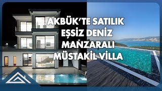 Didim Akbük'te Satılık Eşsiz Deniz Manzarasına Sahip Müstakil Villa