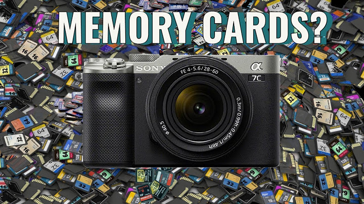 Best memory card for sony a7c