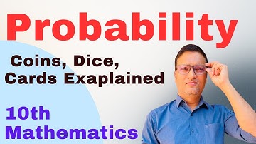 Probability Class 10 | Full Concept Explained | Total Outcomes for Coins, Dice & Playing Cards |