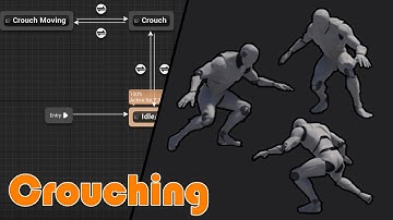 How To Crouch | Toggle Or Hold | With Animations - Unreal Engine 4 Tutorial