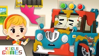 Tow Truck Spooky | Repair Play EP09 | Poli Game | Robocar Poli | KIGLE GAMES screenshot 4