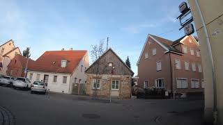 Göppingen Eislingen Stadt Förderung Germany 4K Video Kreis Stuttgart Tolle Musik Stadtrundfahrt Demo