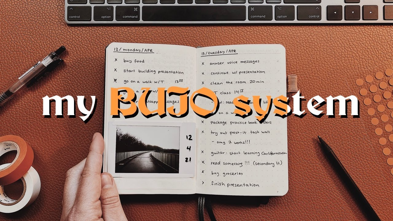 THE system that works! - A6 format - my MINIMALISTIC system to keep chaos & stress at bay