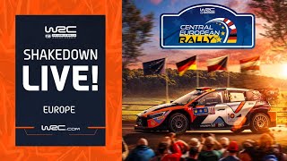 🔴 シェイクダウン ライブ！| WRC Central European Rally 2024