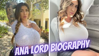 Ana Lord biography | Big natural body model| bid size try on houl | @24curvyplusupdate47