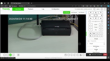 How to configure mode or pattern feature in Tiandy PTZ?