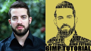 How to Create a Face Typography Poster in GIMP | Photoshop Alternative | #63