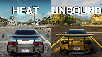 Nissan 180SX Type X - Need For Speed: HEAT vs UNBOUND - Side by Side comparison