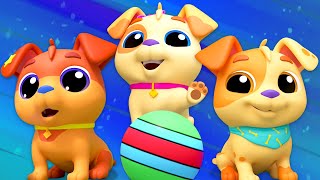 Learn to Count 1 to 5 with Five Little Puppies Song + More Educational Rhymes for Kids