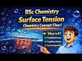 Surface Tension Complete Concept | BSc Chemistry#BScChemistry#SurfaceTension#SurfaceChemistry