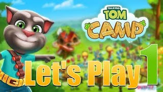 Talking Tom Camp | Basic Overview | Kid-Friendly Build & Battle screenshot 1