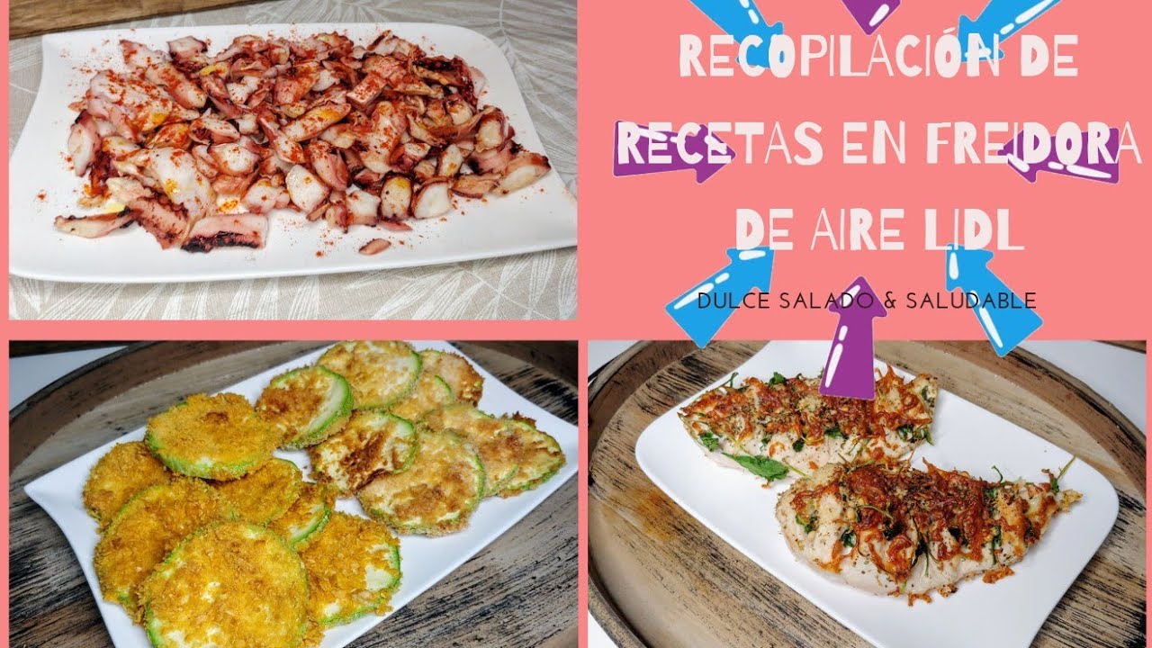 10 Recetas Saludables y Rápidas en AIR FRYER para tu menú semanal