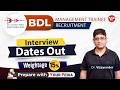Interview Dates out! BDL Management Trainee without GATE | Preparation & Guidance with YourPedia
