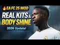 FIFA 16 Mod EA FC 25 – Player Lau Original Kit &amp; Body Shine Animation Update