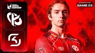 LEC Spring - Karmine Corp vs SK - Group Stage