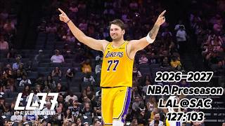 Details 2026-2027 NBA Preseason: Luka Dončić Scored 21 Points at 1st Half to Take Debut Win Against Kings News