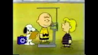 Snoopy and Charlie Brown in A MetLife Commercial from 1986